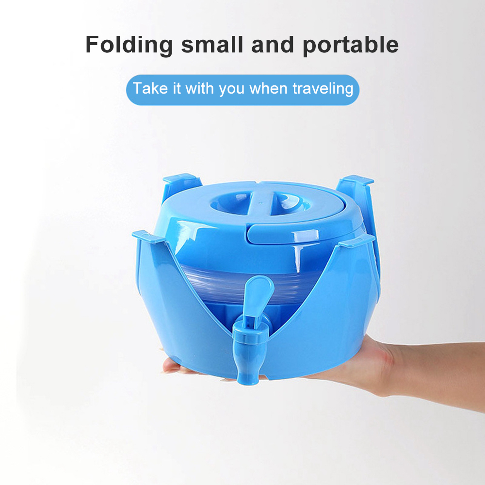 折りたたみ式水容器 PP 再利用可能なウォーターディスペンサ - Water Bag Collapsible のレビューと価格