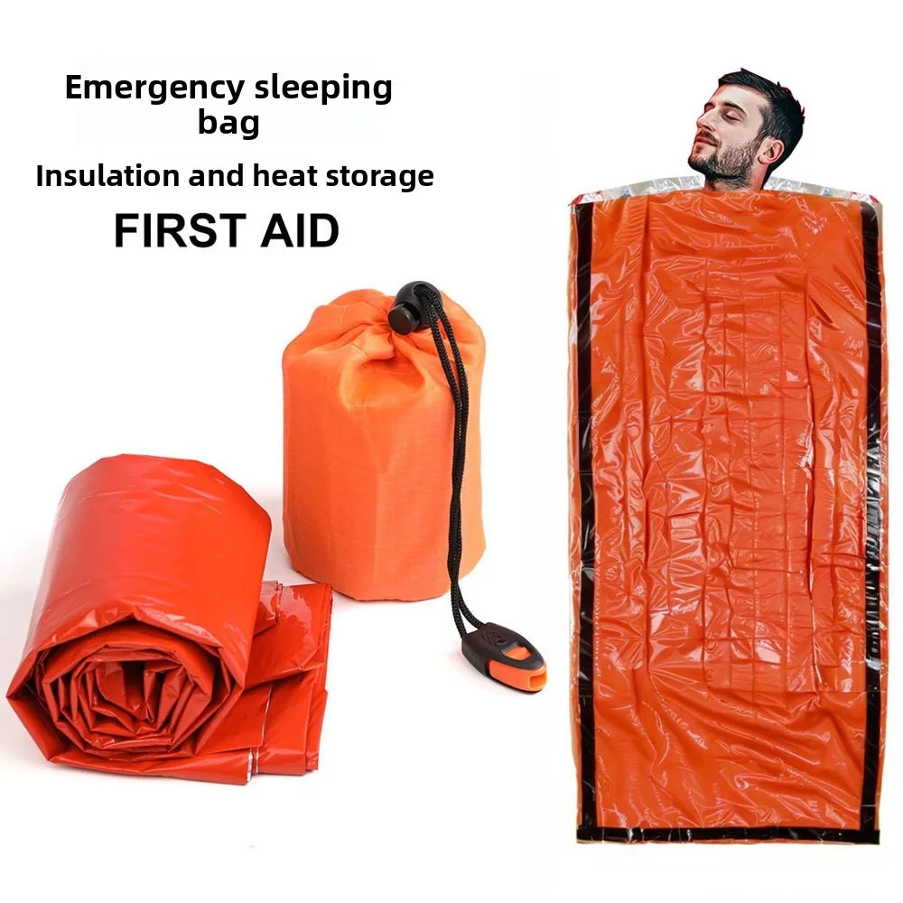 緊急用寝袋 保温サバイバルビビーテント 防水 軽量 低体温症 - Bivy Bag Emergency のレビューと価格